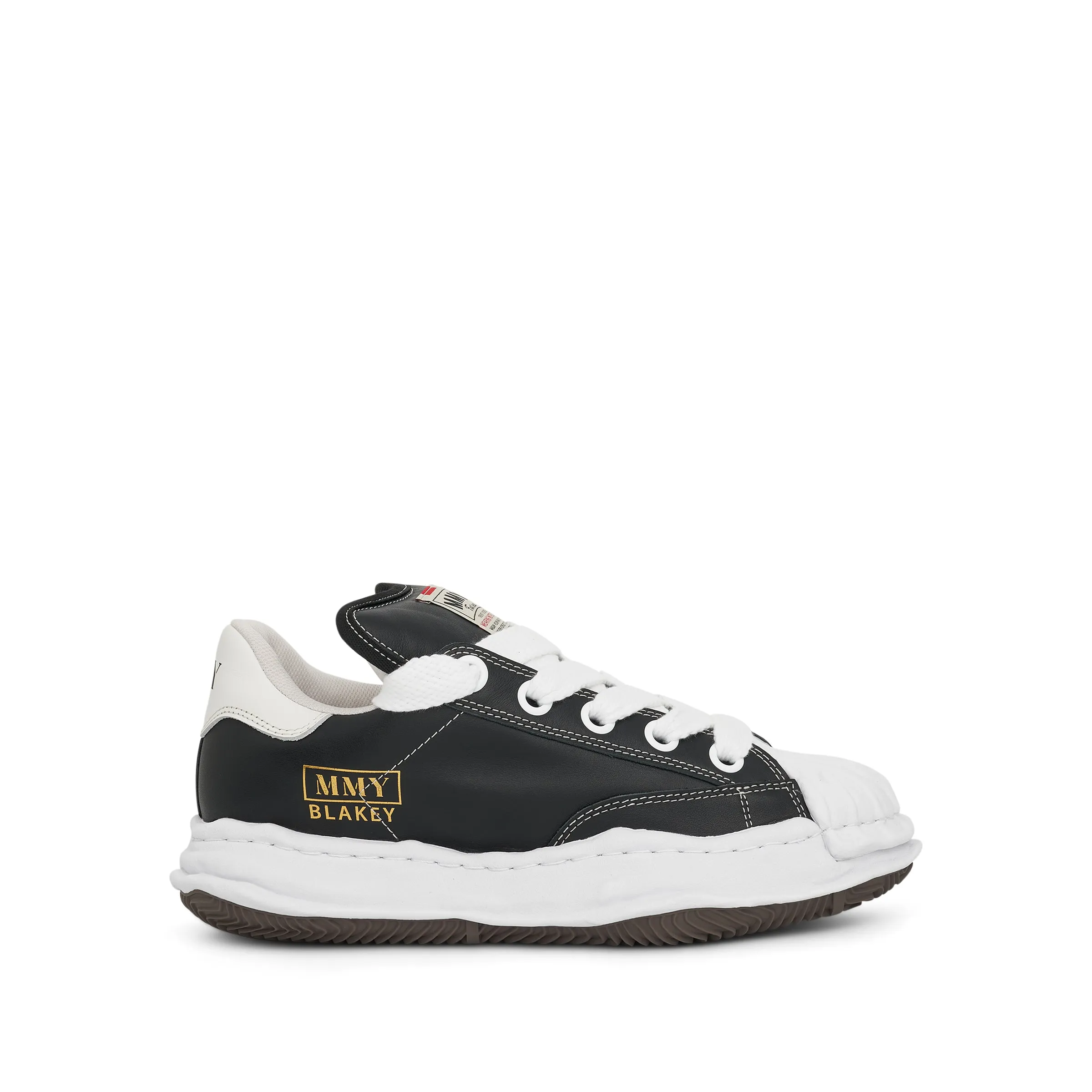 Blakey OG Puffer Sneaker in Black/White sold by MARAIS