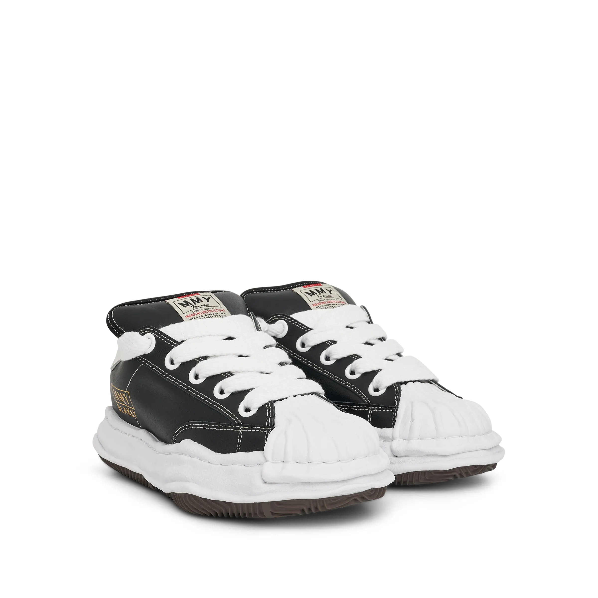 Blakey OG Puffer Sneaker in Black/White sold by MARAIS product image thumbnail 2