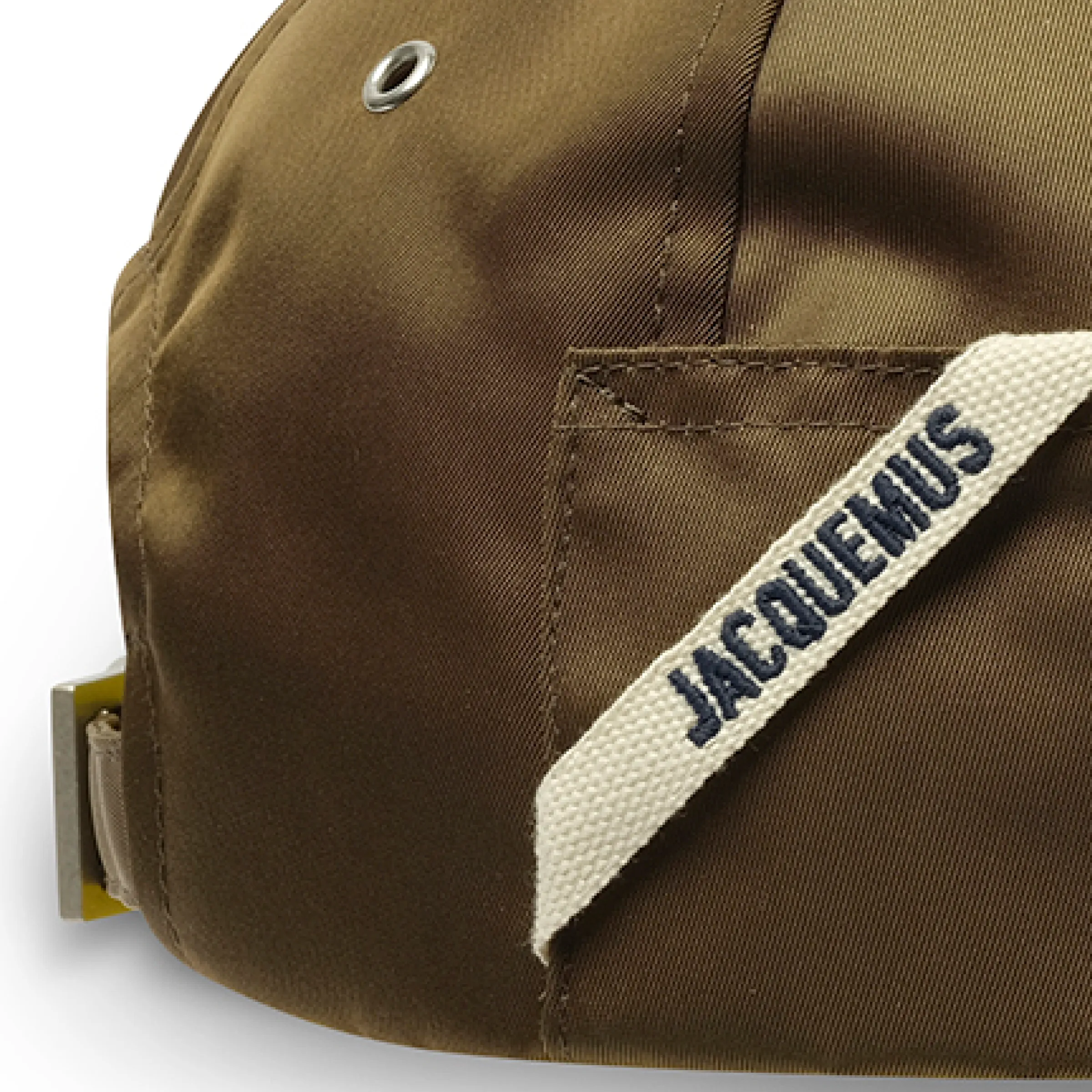 La Casquette Ovalie Cap in Khaki sold by MARAIS product image thumbnail 3