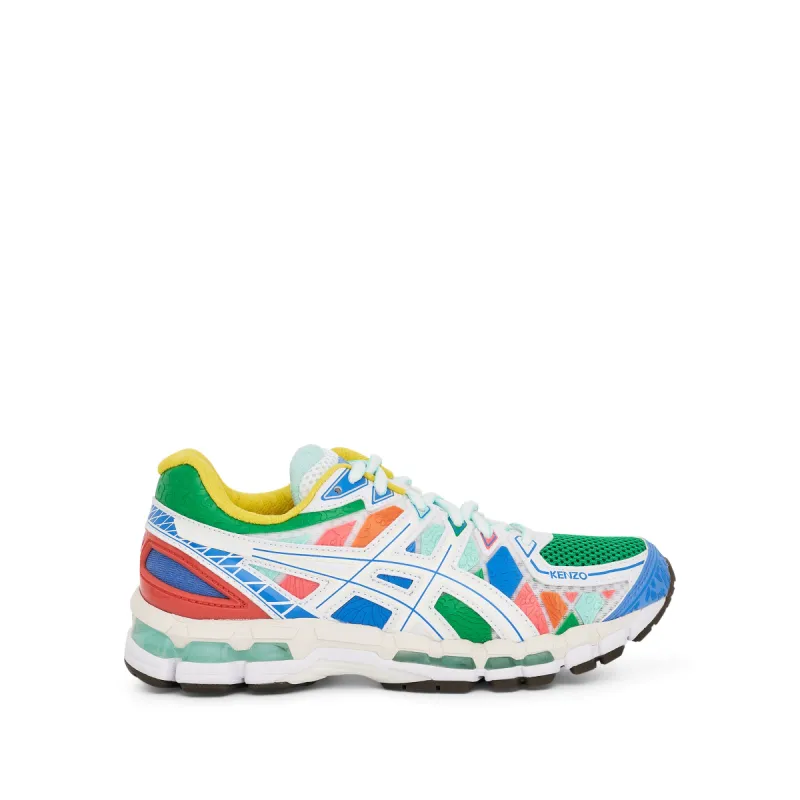 Kenzo x ASICS Gel Kayano 20 in White/Yellow sold by MARAIS