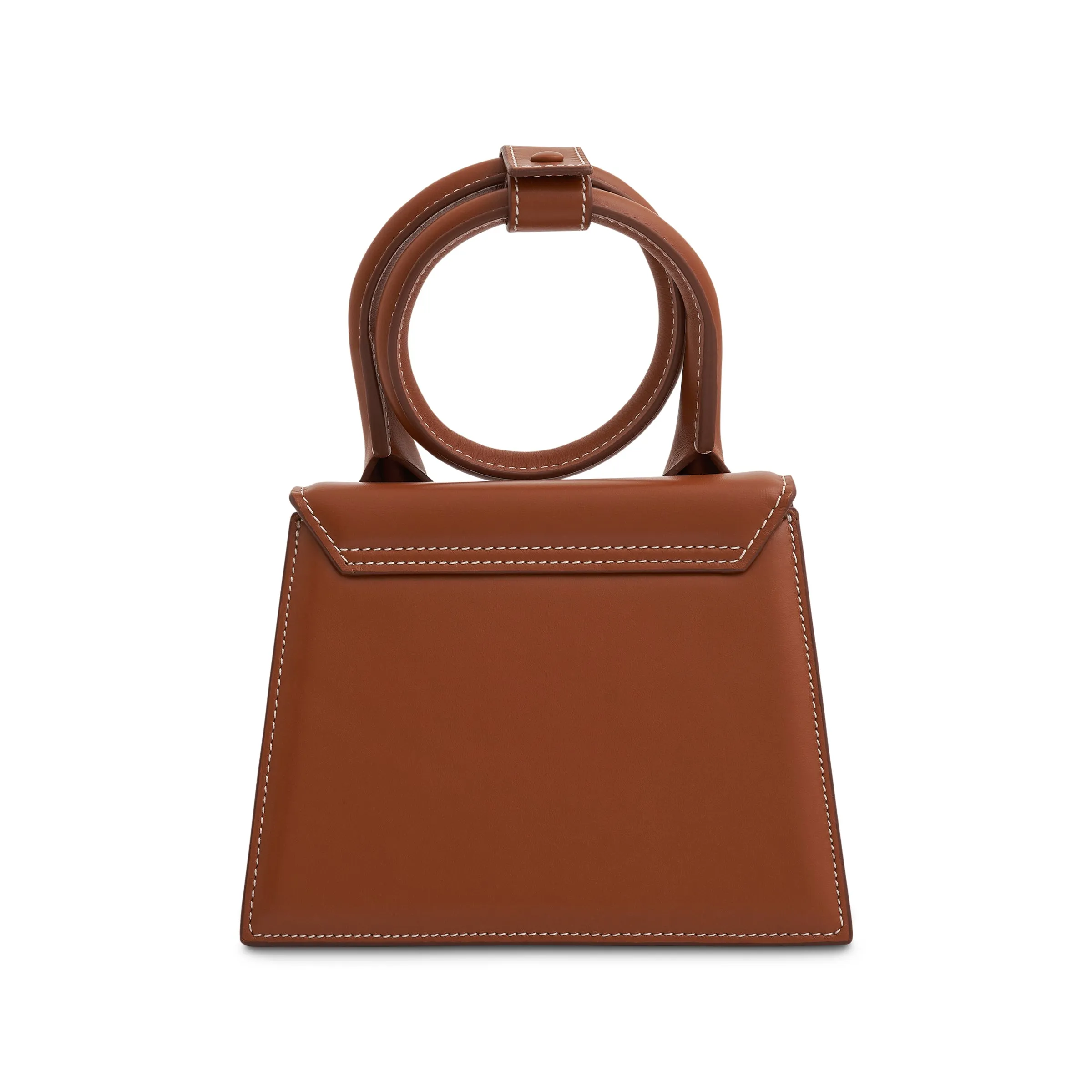 Le Chiquito Noeud Leather Bag in Light Brown sold by MARAIS product image thumbnail 4
