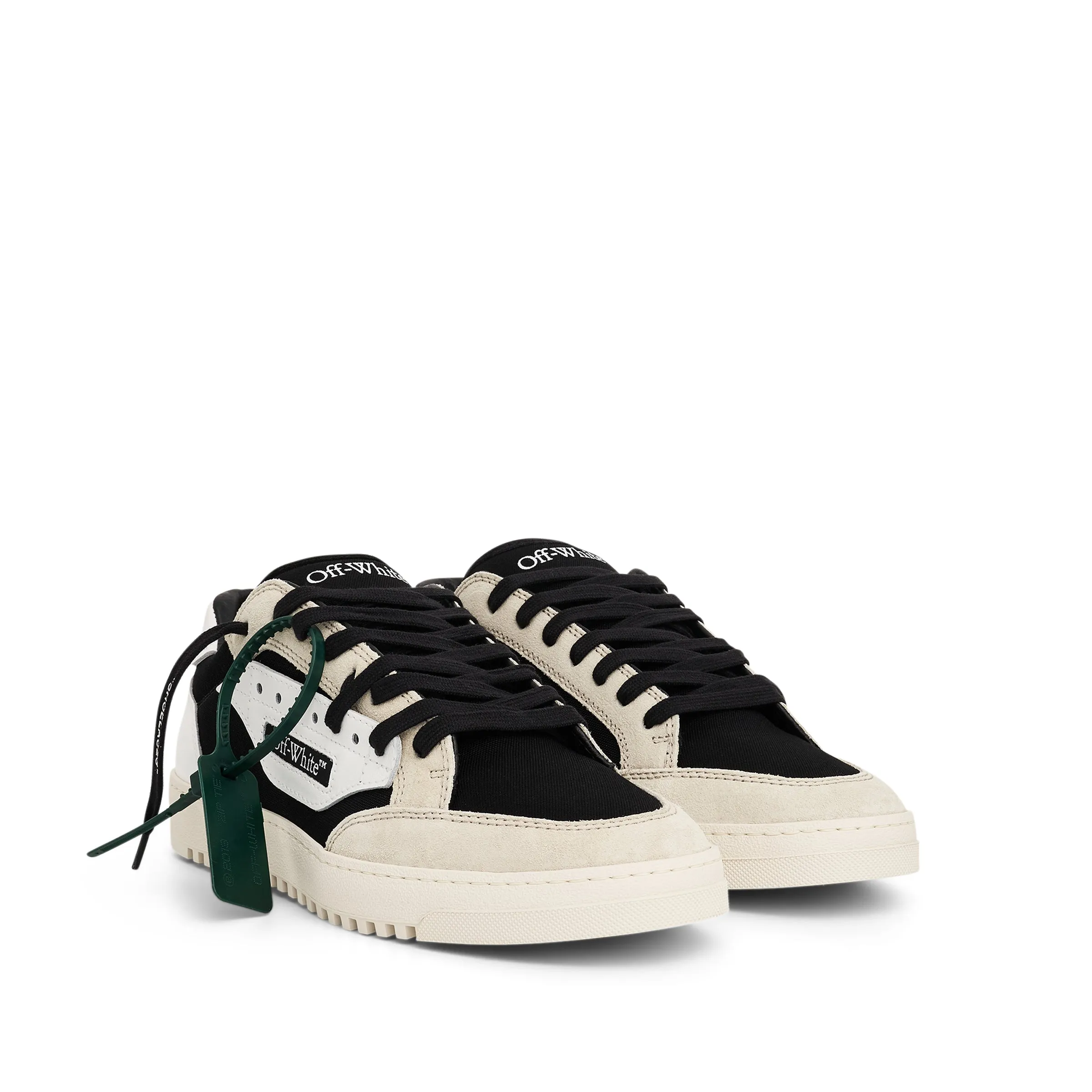 5.0 Off Court Suede/Canvas Sneaker in Black sold by MARAIS product image thumbnail 2