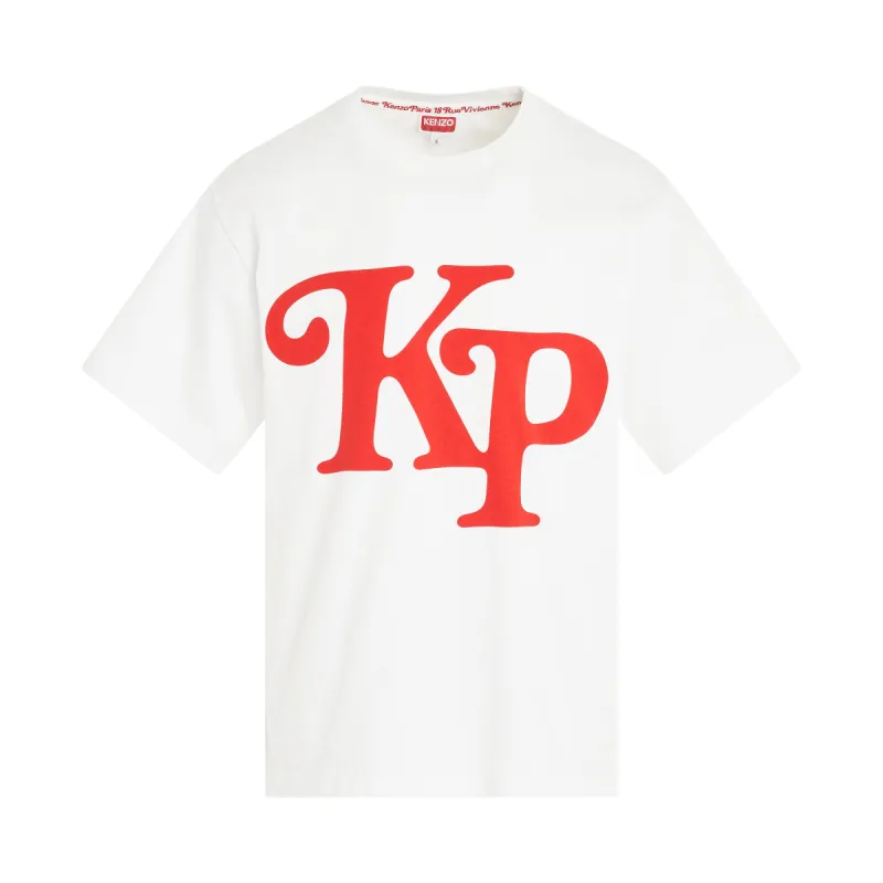 Kenzo By Verdy Oversized T-Shirt in Off White made by MARAIS