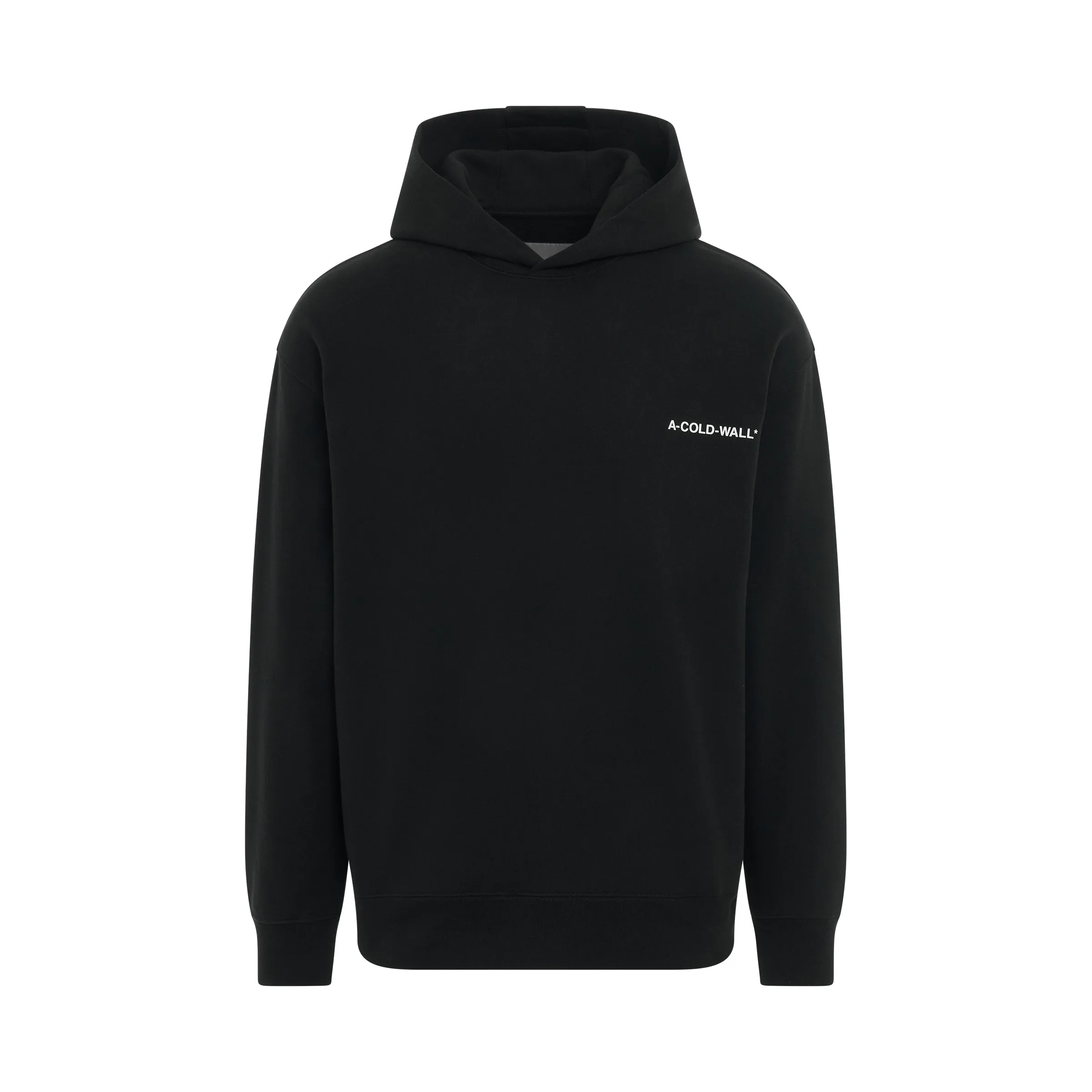Essential Small Logo Hoodie in Black sold by MARAIS