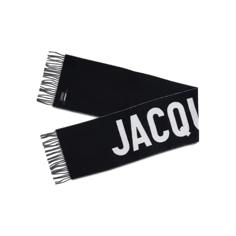 L'echarpe Jacquemus Scarf in Black sold by MARAIS