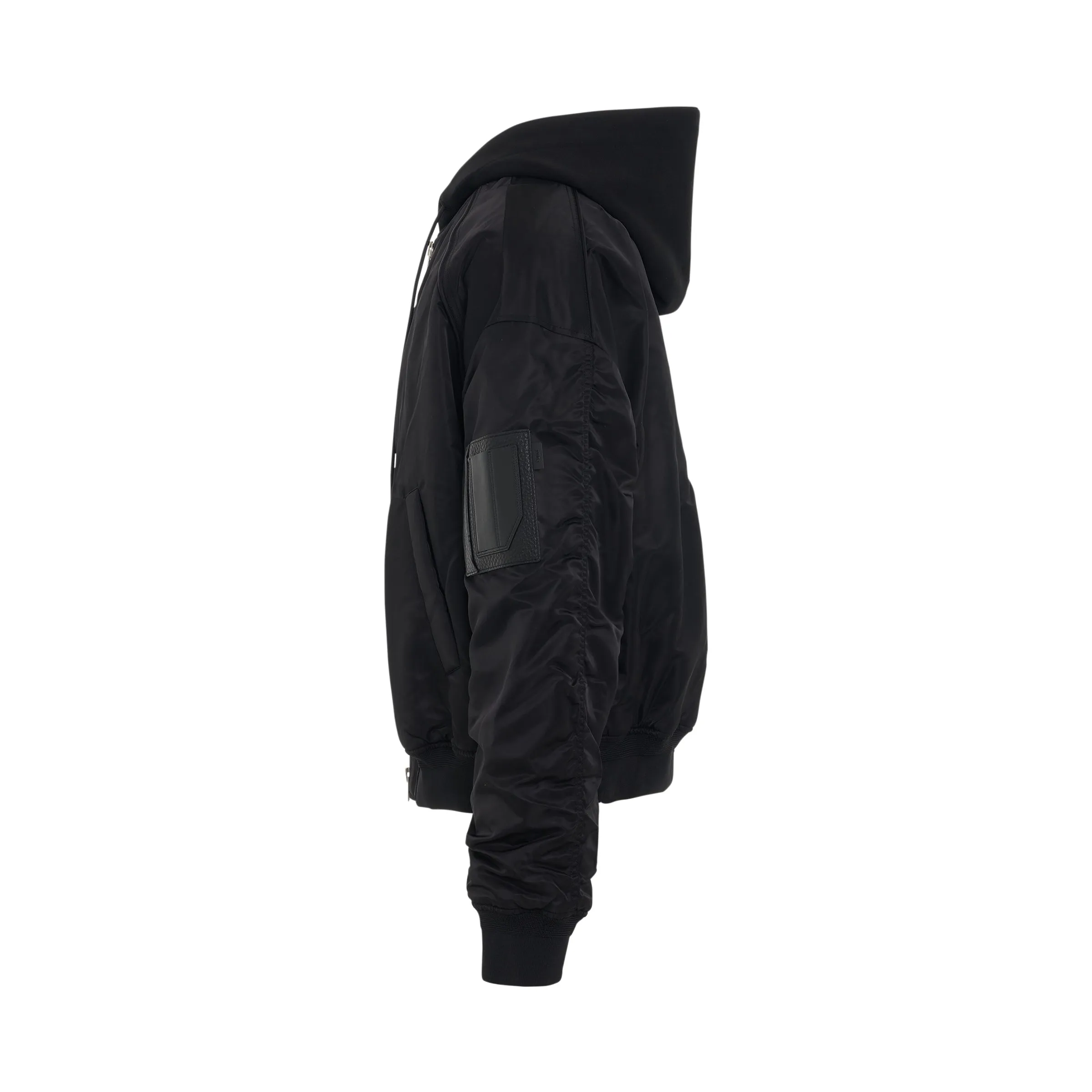 Hood Detachable MA-1 Jumper in Black sold by MARAIS product image thumbnail 3