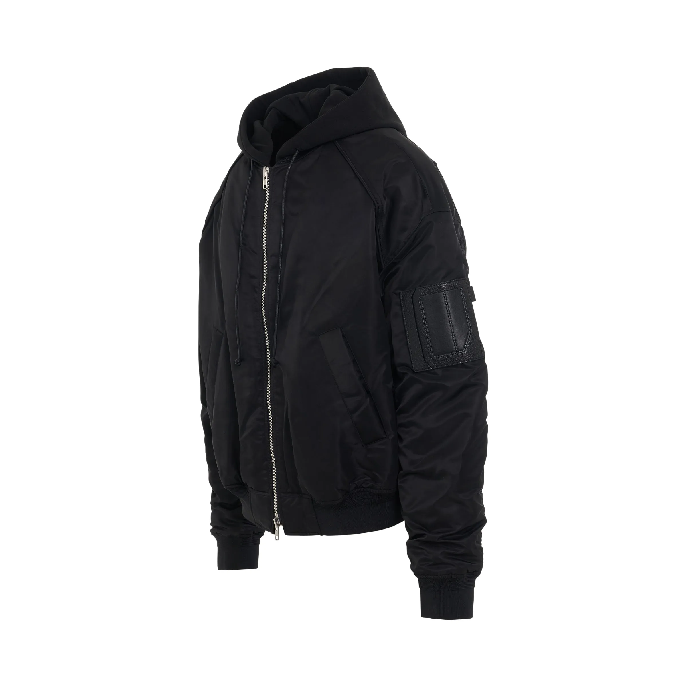 Hood Detachable MA-1 Jumper in Black sold by MARAIS product image thumbnail 2