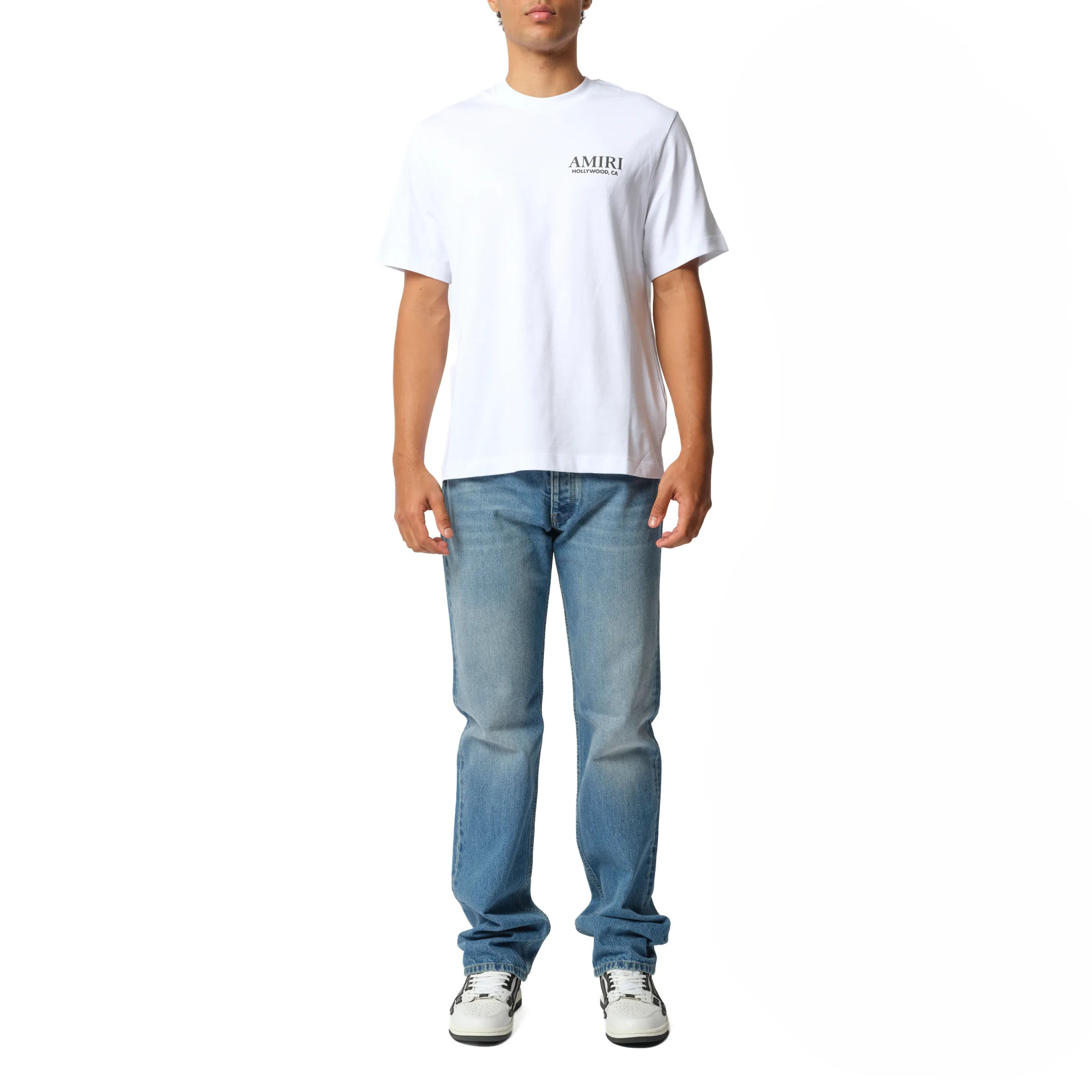 Bones Stacked T-Shirt in White sold by MARAIS product image thumbnail 4