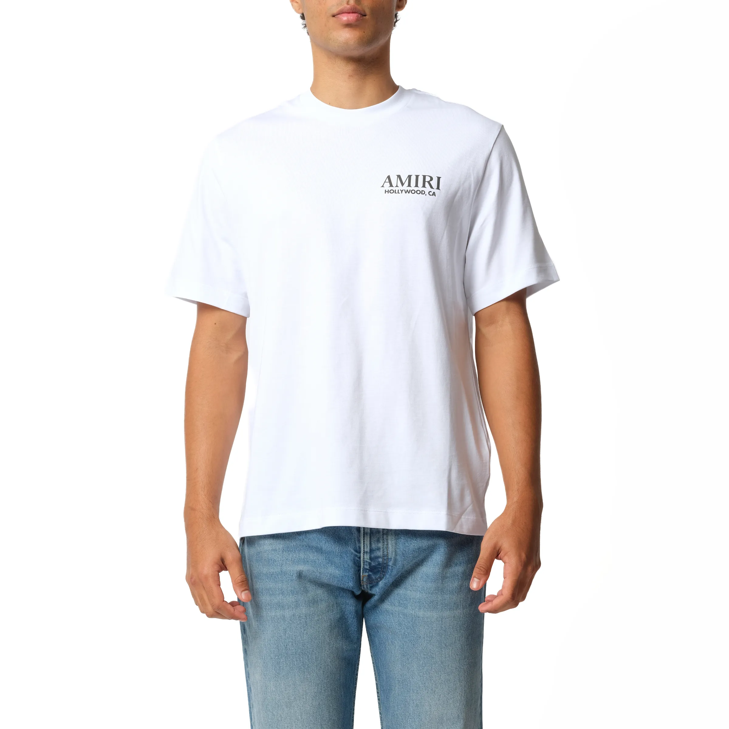 Bones Stacked T-Shirt in White sold by MARAIS