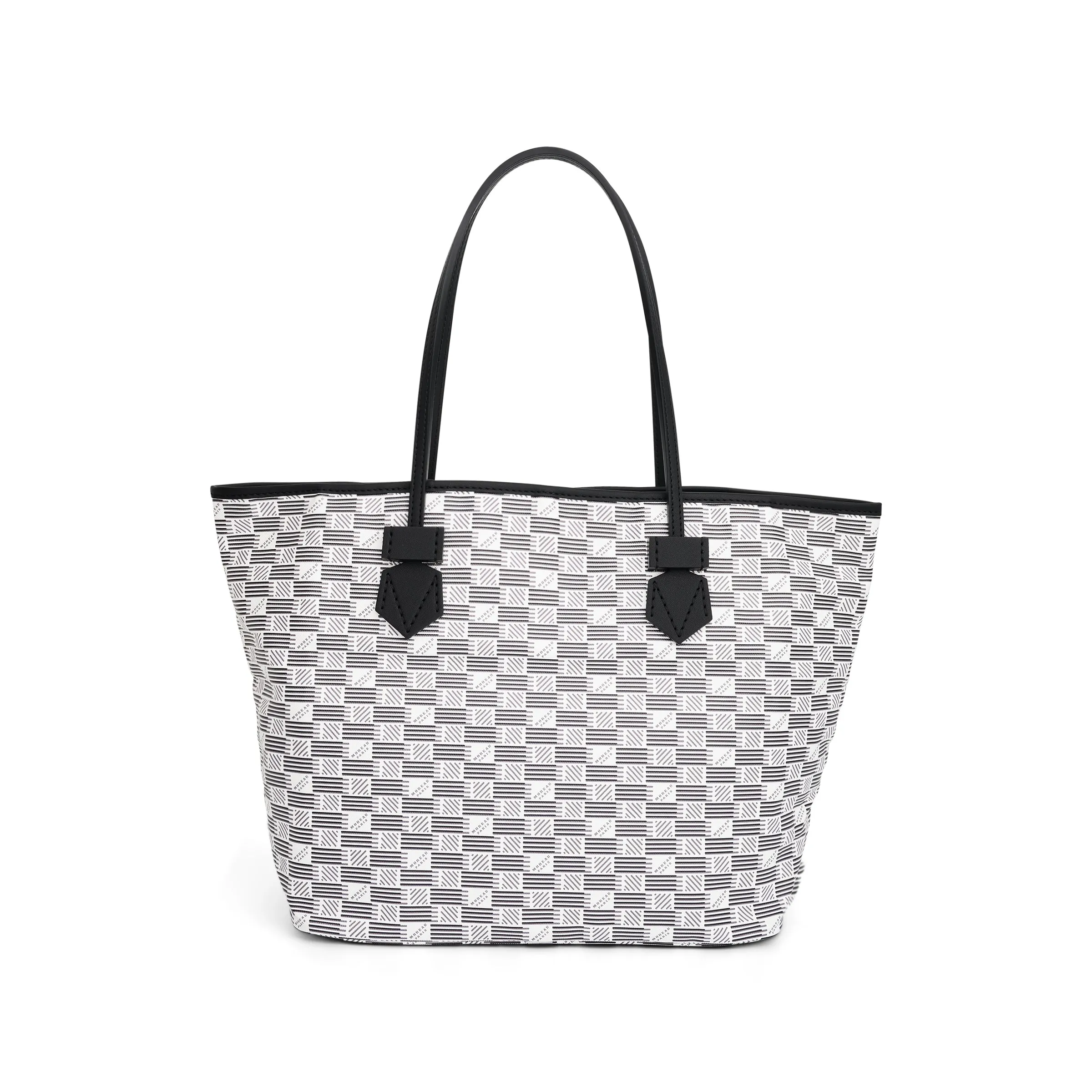 Saint Tropez Tote Bag MM in White sold by MARAIS