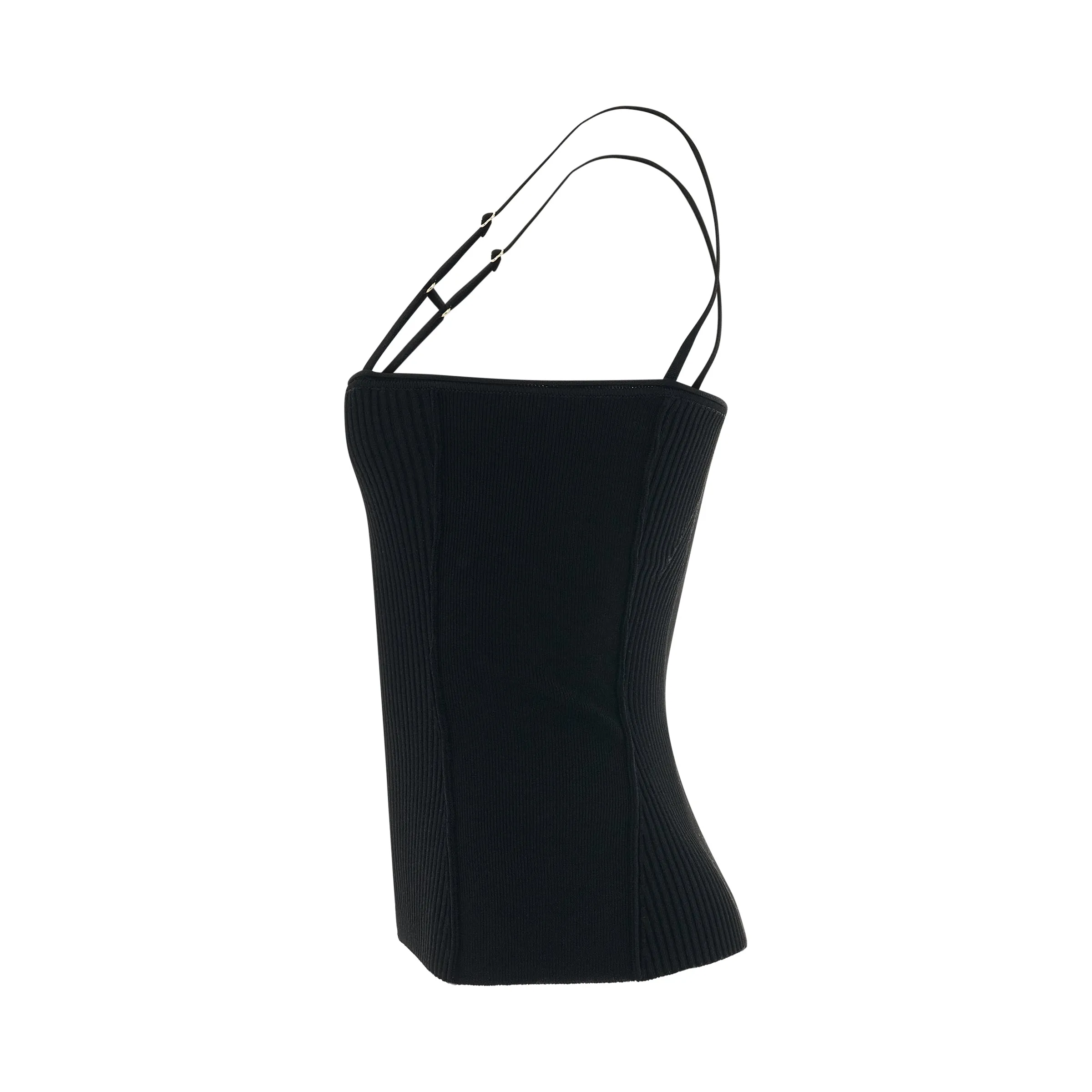 Sierra Sleeveless Lingerie Top in Black sold by MARAIS product image thumbnail 3