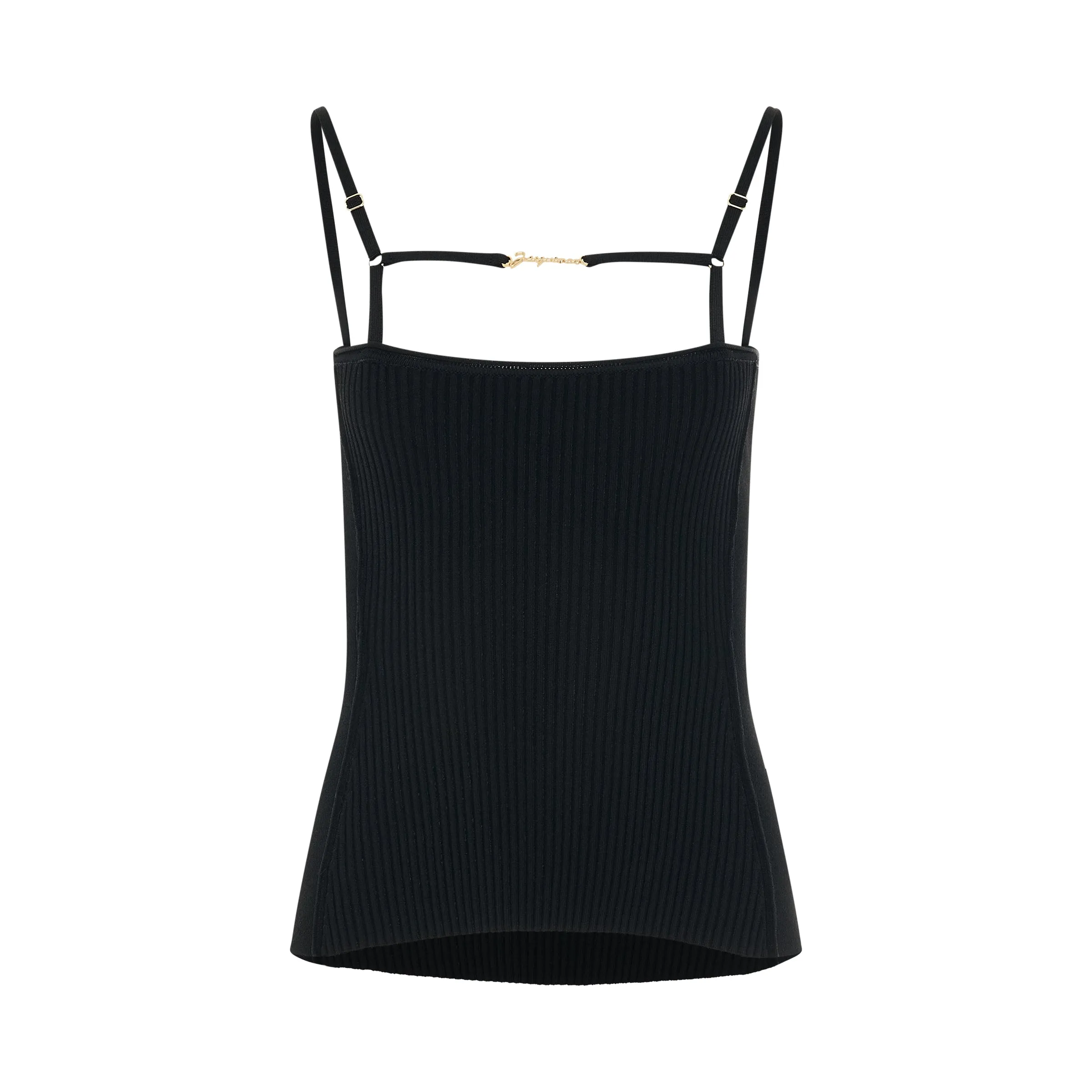 Sierra Sleeveless Lingerie Top in Black sold by MARAIS