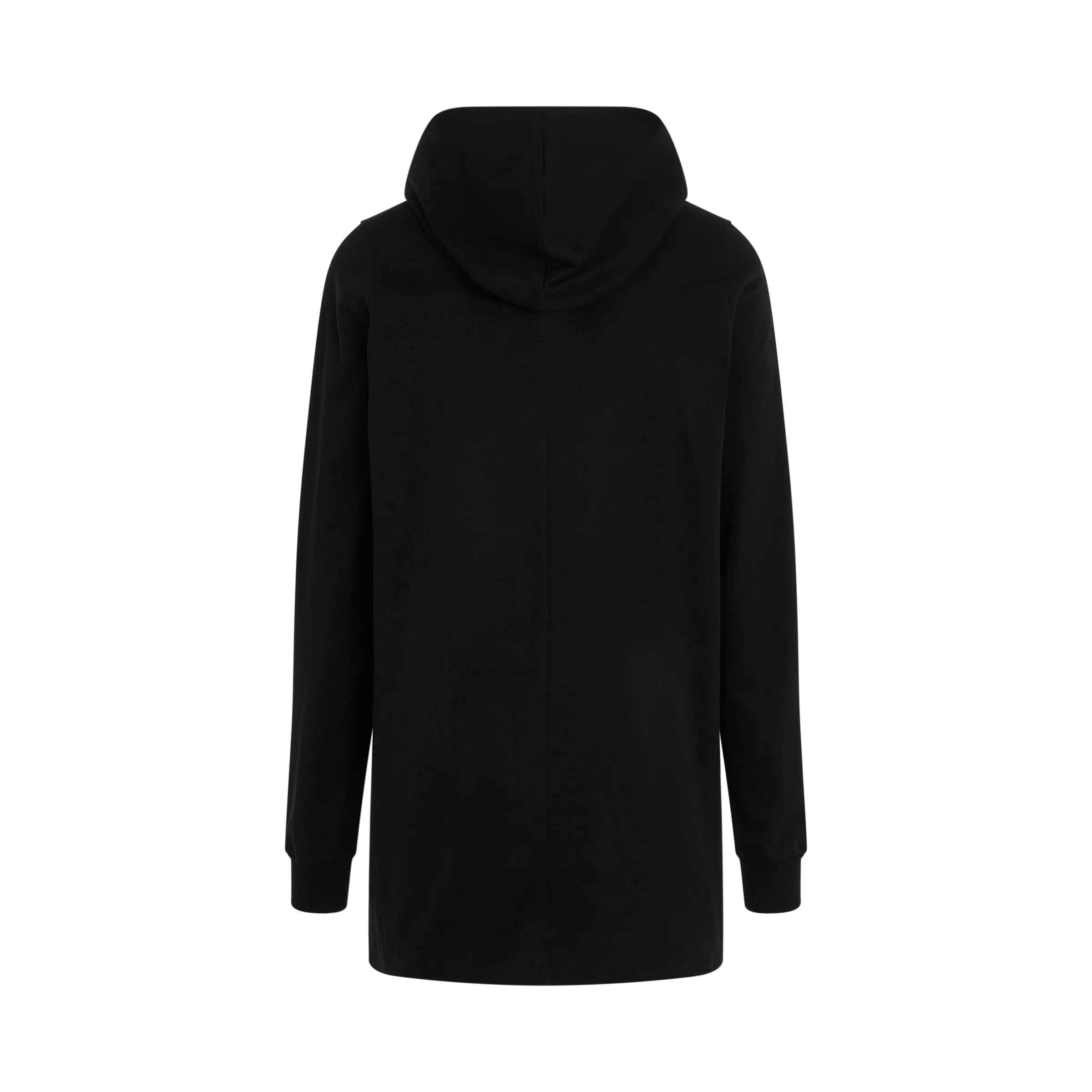 Drawstring Long Hoodie in Black sold by MARAIS product image thumbnail 4