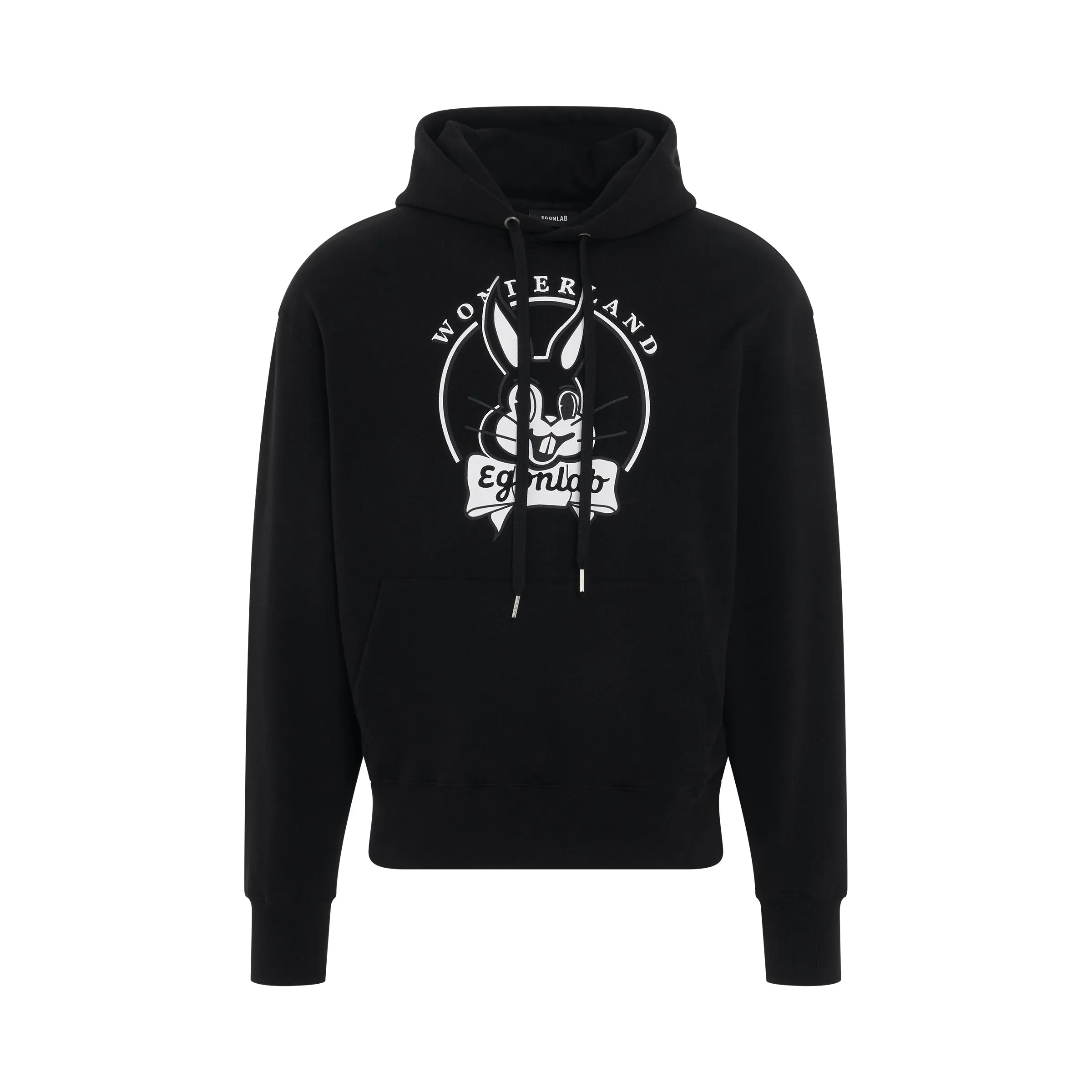 Bunny Hoodie in Black sold by MARAIS