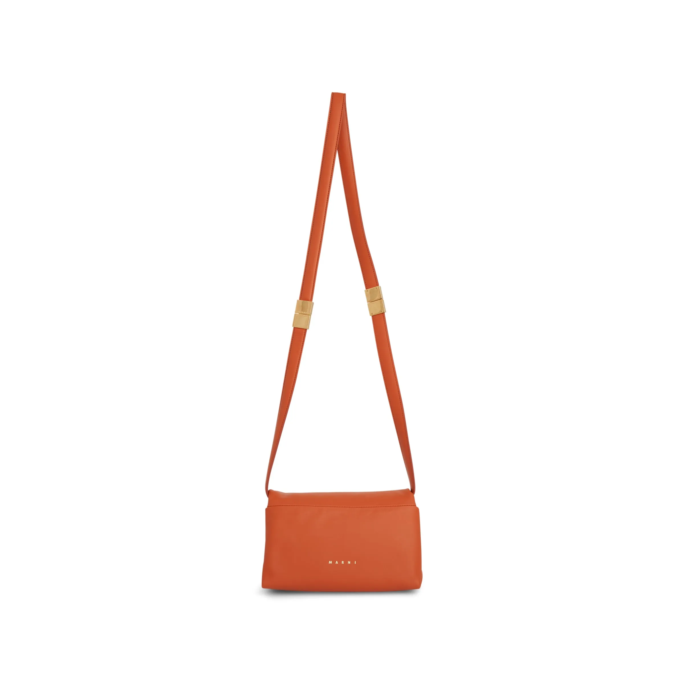Prisma Small Leather Bag in Chili sold by MARAIS product image thumbnail 3