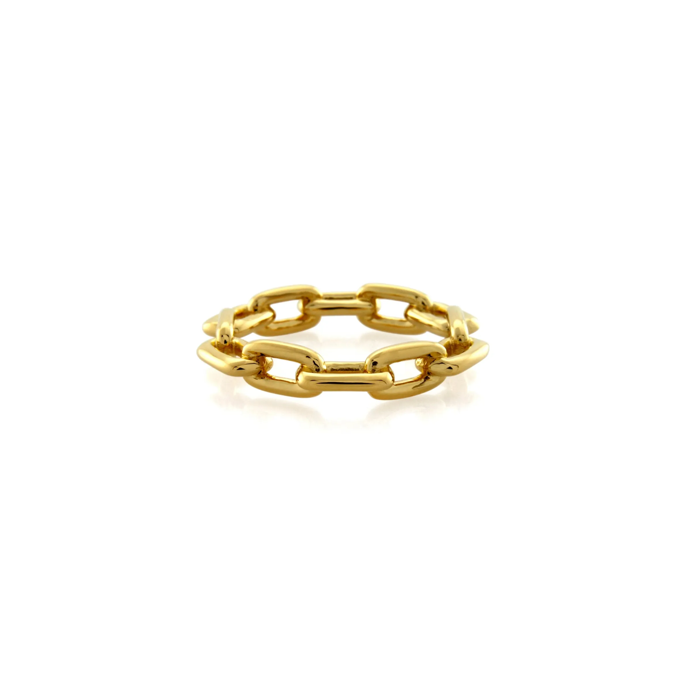 Chunky Chain Ring in Gold sold by MARAIS