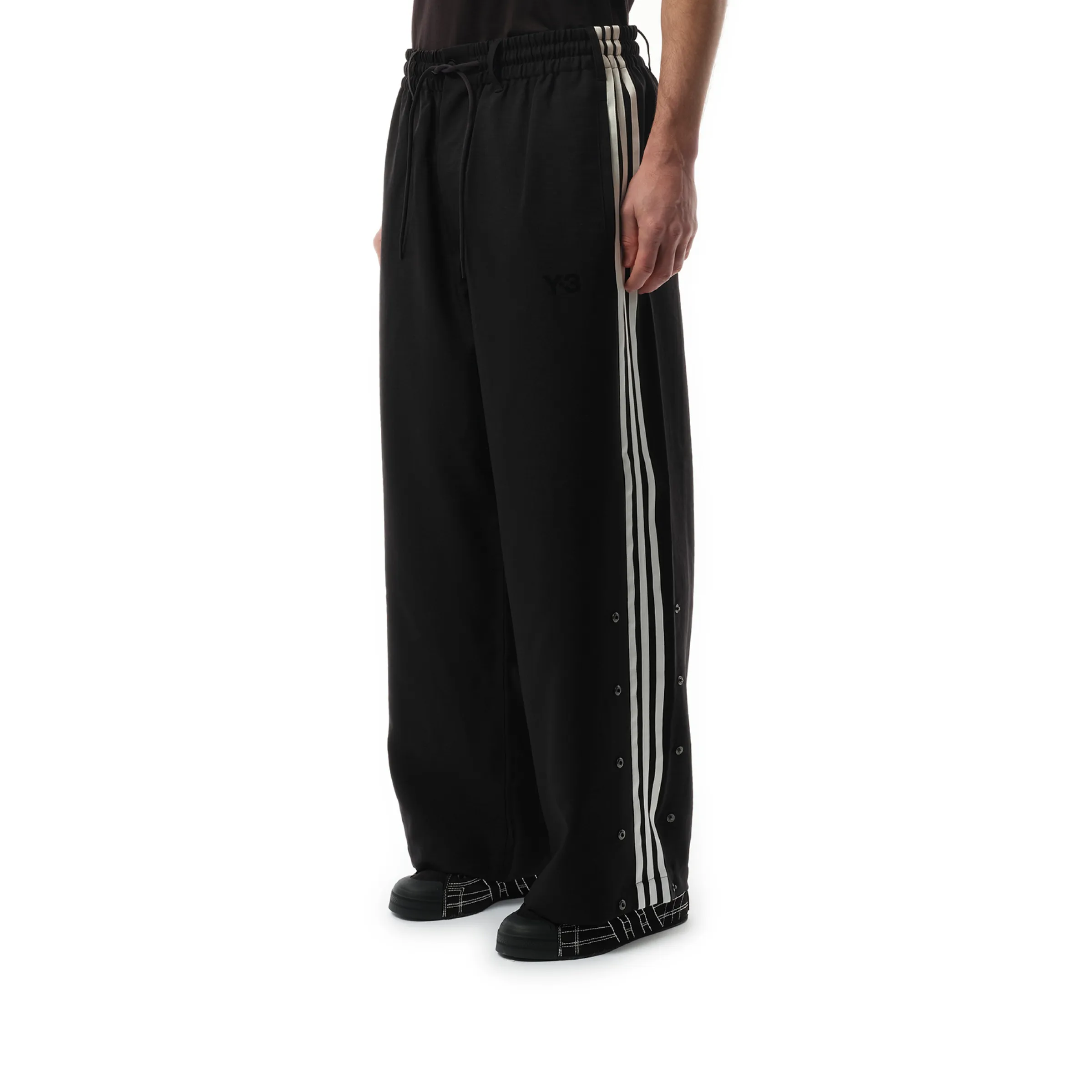 Sports Uniform 3 Stripe Pants in Black sold by MARAIS product image thumbnail 5