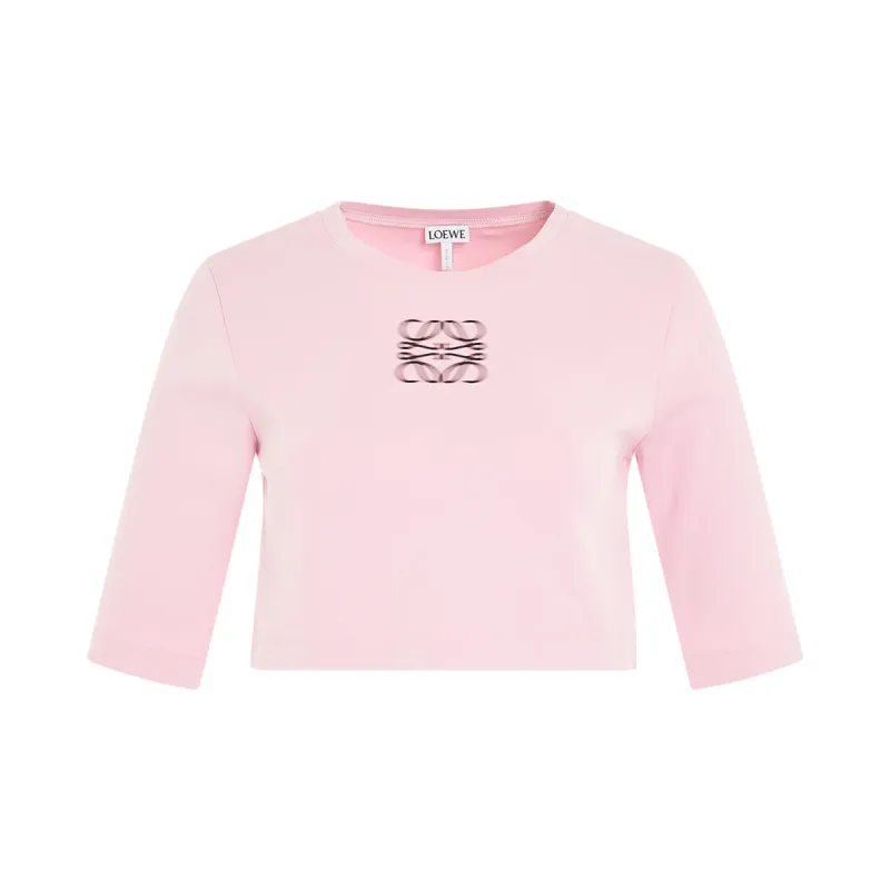 Cropped T-Shirt in Pink sold by MARAIS