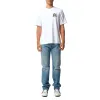 MA Core Logo T-Shirt in White/Black sold by MARAIS