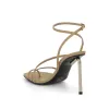 Nappa High Allen Multi Sandal in Camel sold by MARAIS
