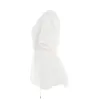I Got A Feeling Drape T-Shirt in Off White sold by MARAIS