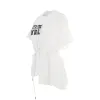 I Got A Feeling Drape T-Shirt in Off White sold by MARAIS