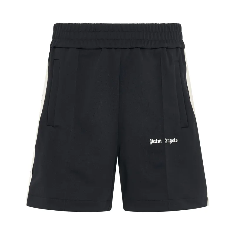 New Classic Track Shorts in Black/White sold by MARAIS