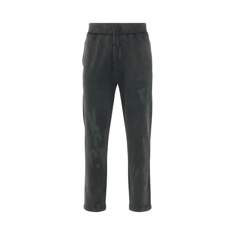 Cotton Graphic Sweatpants sold by MARAIS