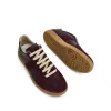 Replica Leather Sneaker in Merlot sold by MARAIS