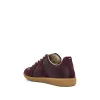 Replica Leather Sneaker in Merlot sold by MARAIS