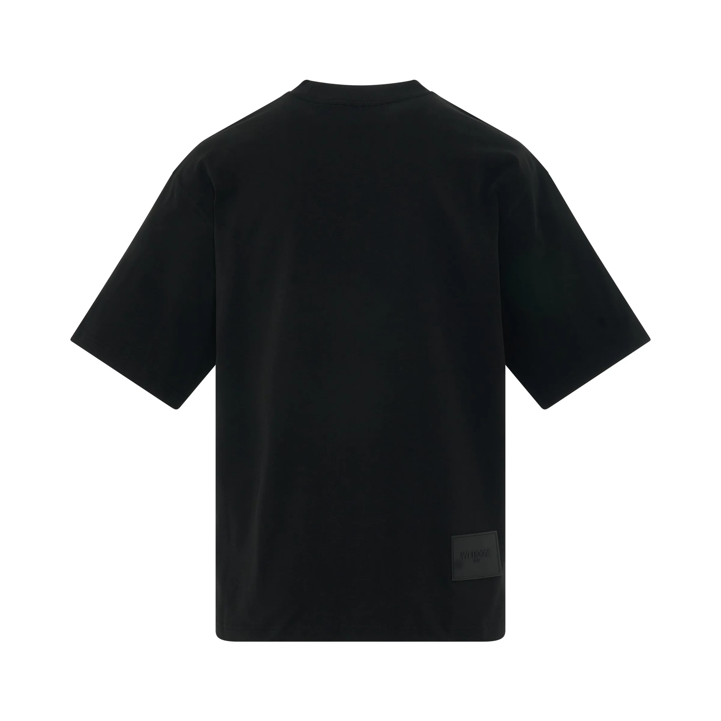 Colourful Cursive Logo T-Shirt in Black sold by MARAIS product image thumbnail 4
