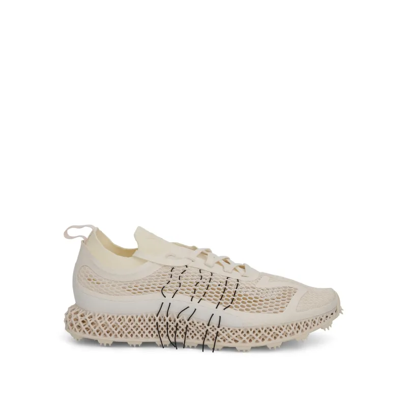 Runner 4D Halo Sneakers in Off White/Black sold by MARAIS