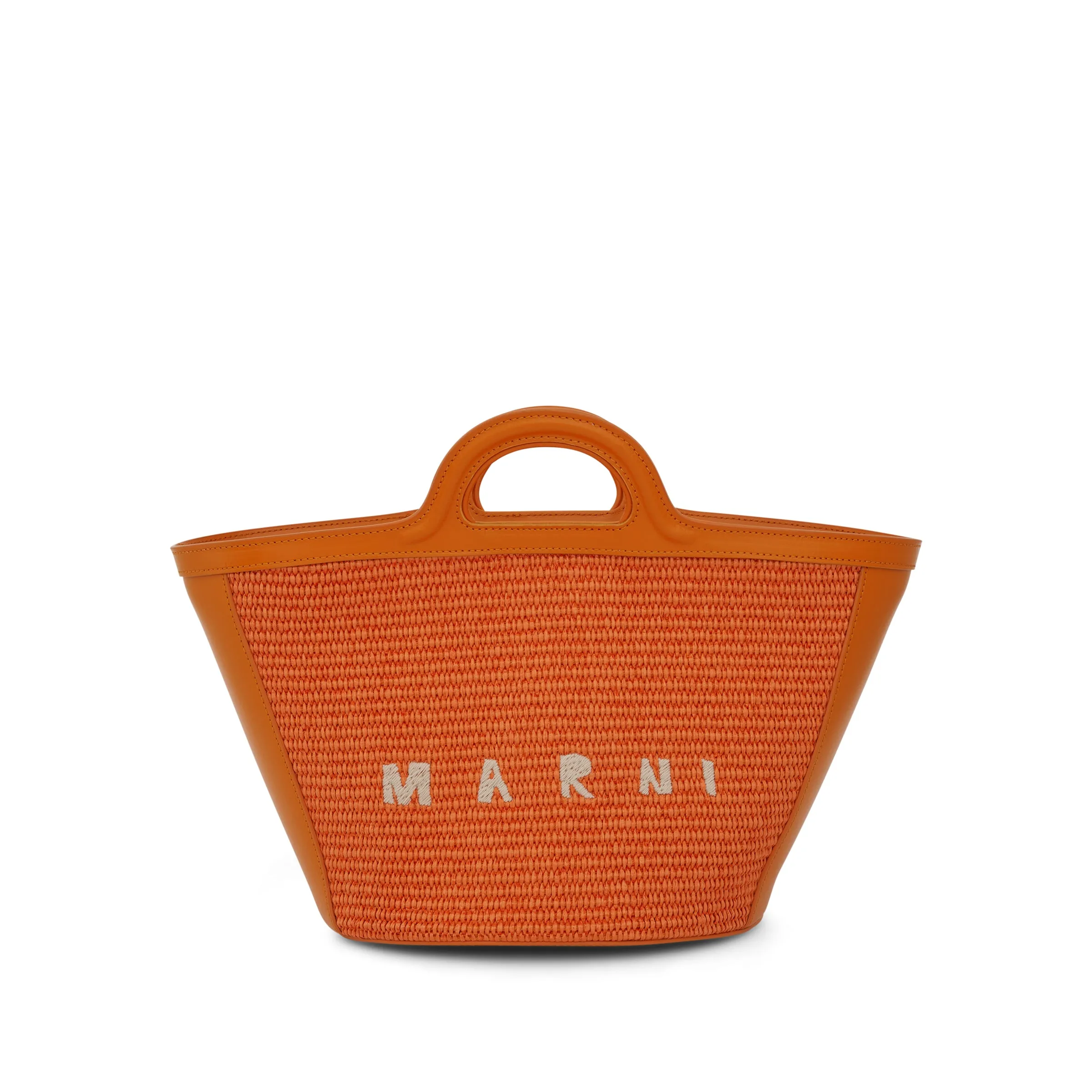 Tropicalia Small Bag in Carrot sold by MARAIS