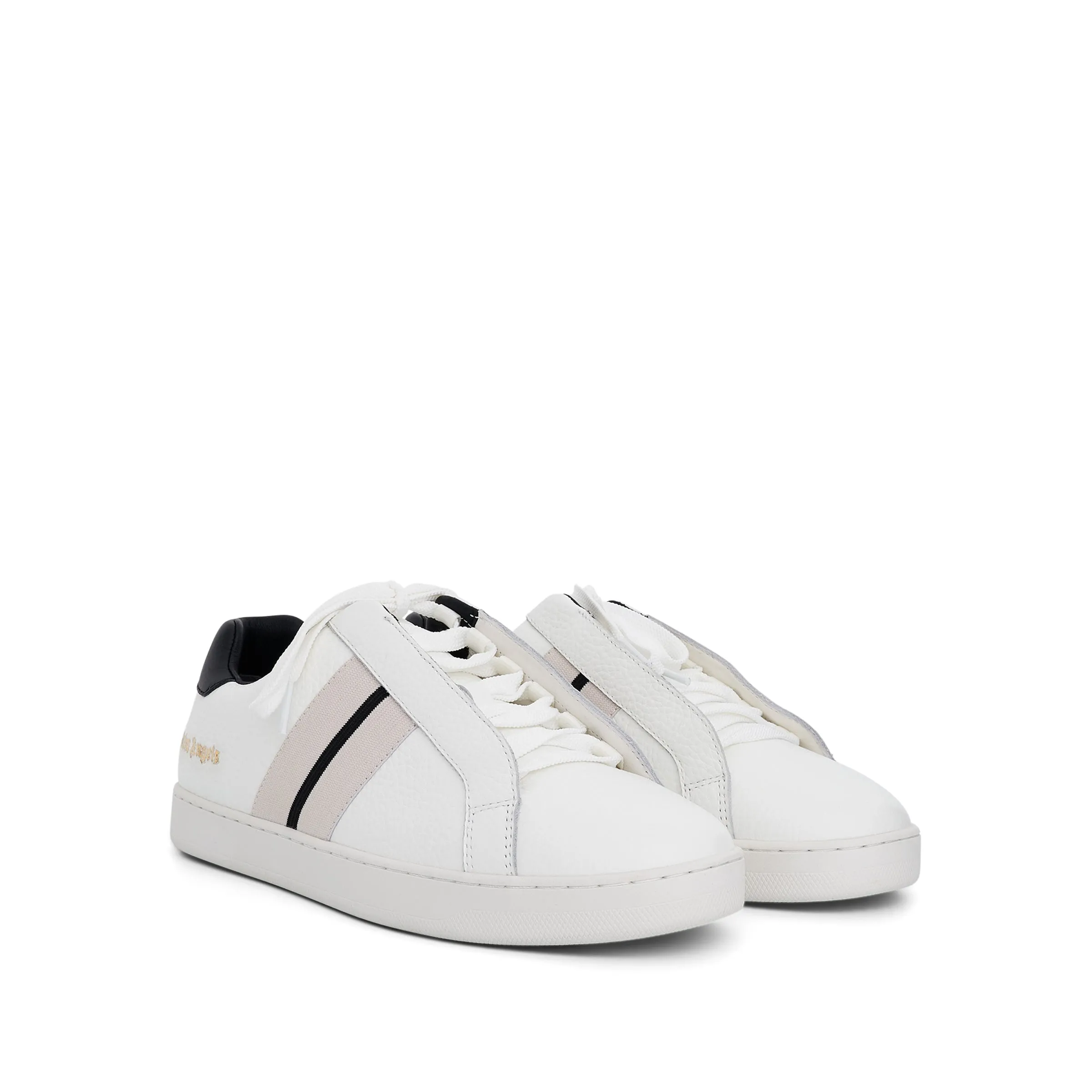 Track Palm Sneaker in White/Black sold by MARAIS product image thumbnail 2