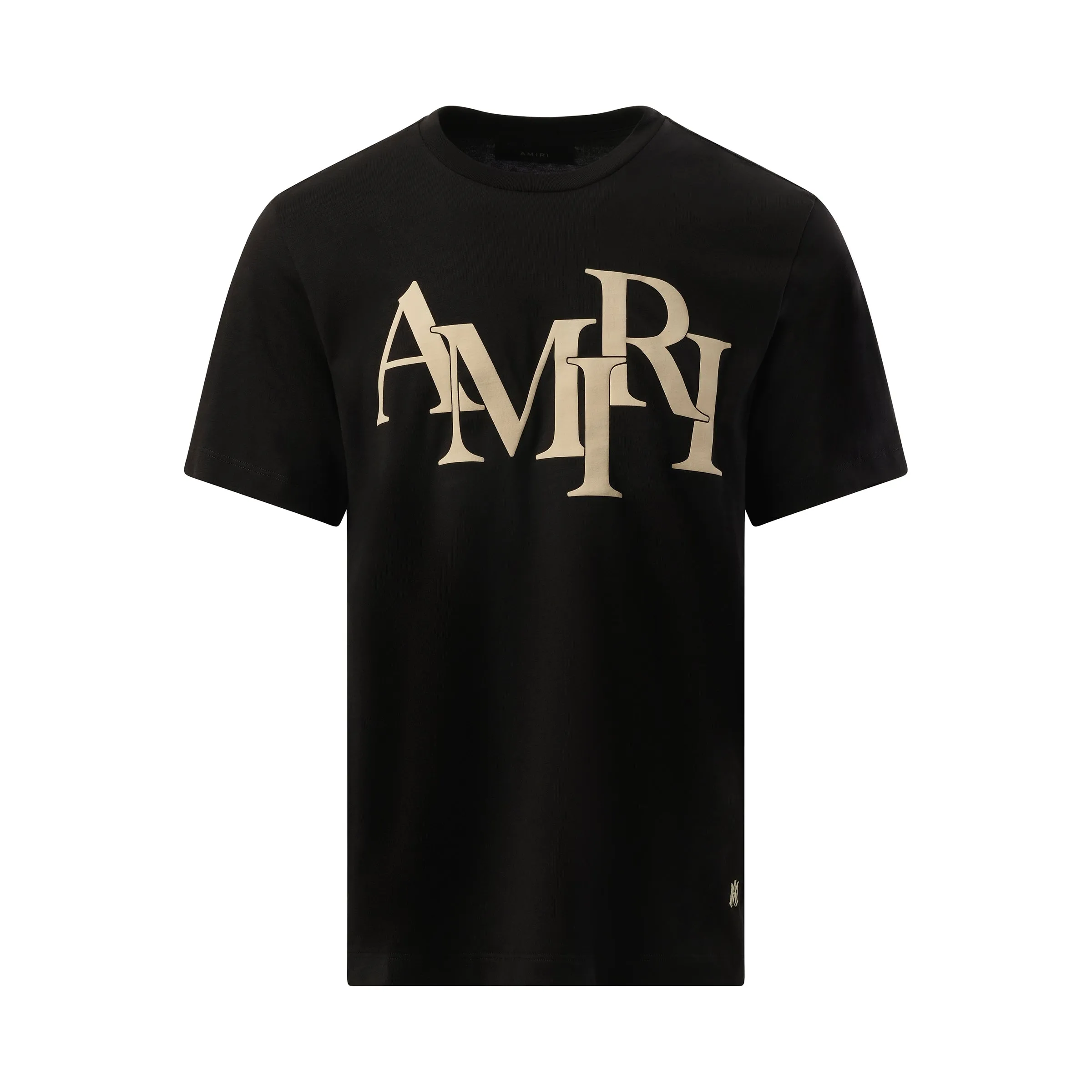 Amiri Staggered T-Shirt in Black sold by MARAIS product image thumbnail 2