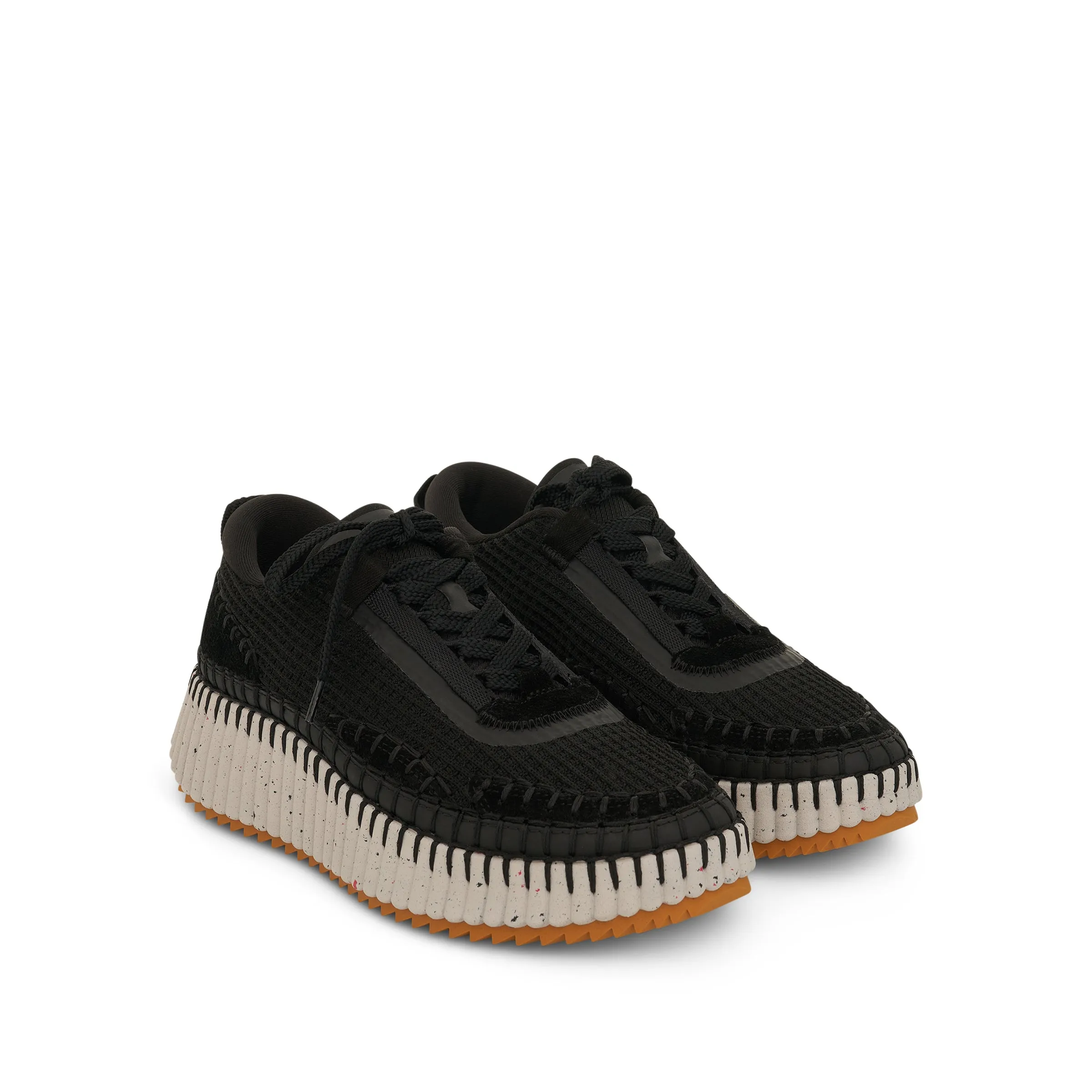 Nama Recycled Mesh Sneaker in Black sold by MARAIS product image thumbnail 2