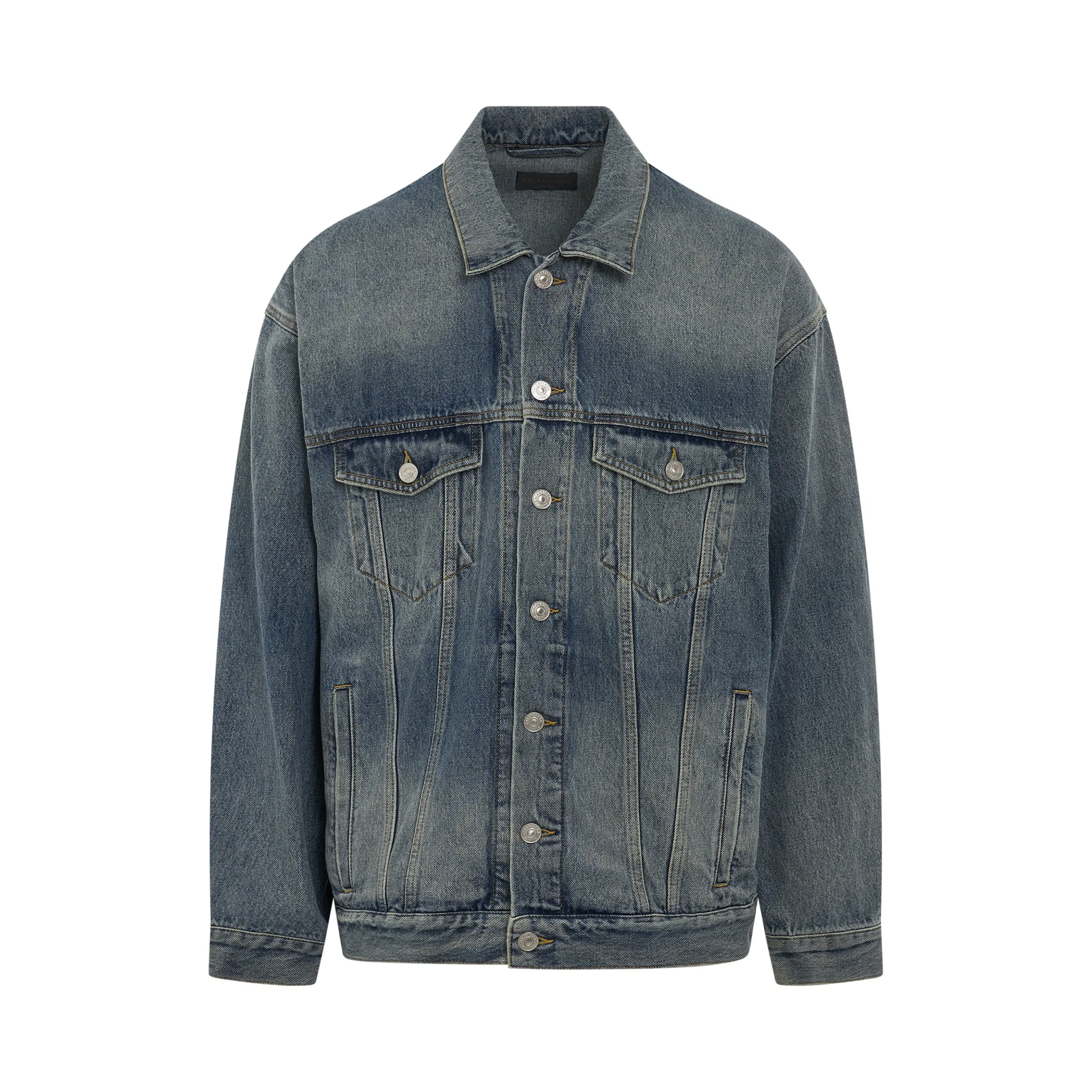 Oversized Jacket in Sun Bleached Blue sold by MARAIS