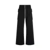 Creatch Wide Cargo Drawstring Pants in Black sold by MARAIS