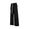 Creatch Wide Cargo Drawstring Pants in Black sold by MARAIS