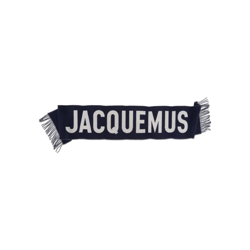 L'echarpe Jacquemus Scarf in Navy sold by MARAIS