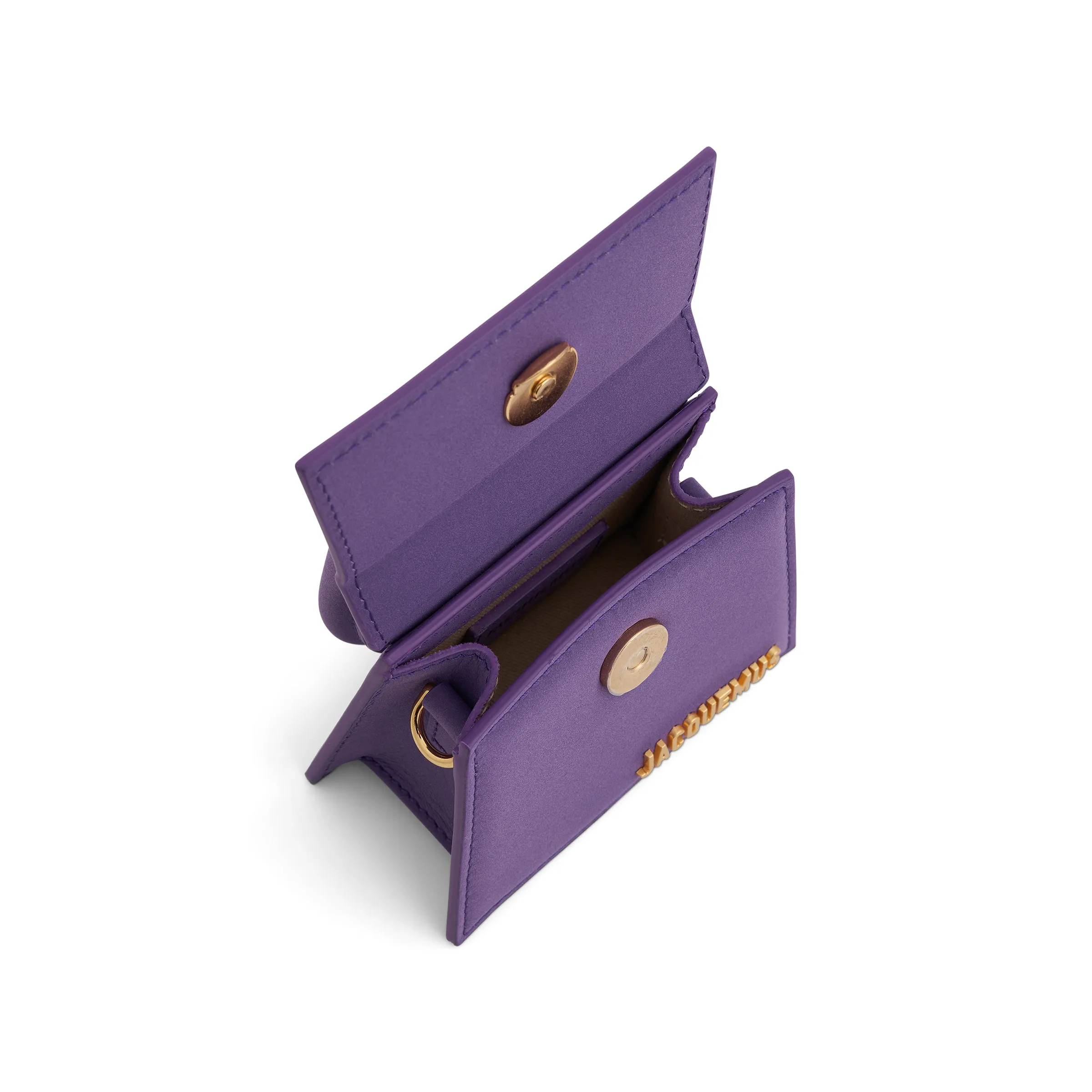 Le Chiquito Mini Leather Bag in Purple sold by MARAIS product image thumbnail 4