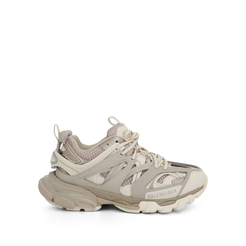 Track Sneakers Recycled Sole in Light Beige sold by MARAIS