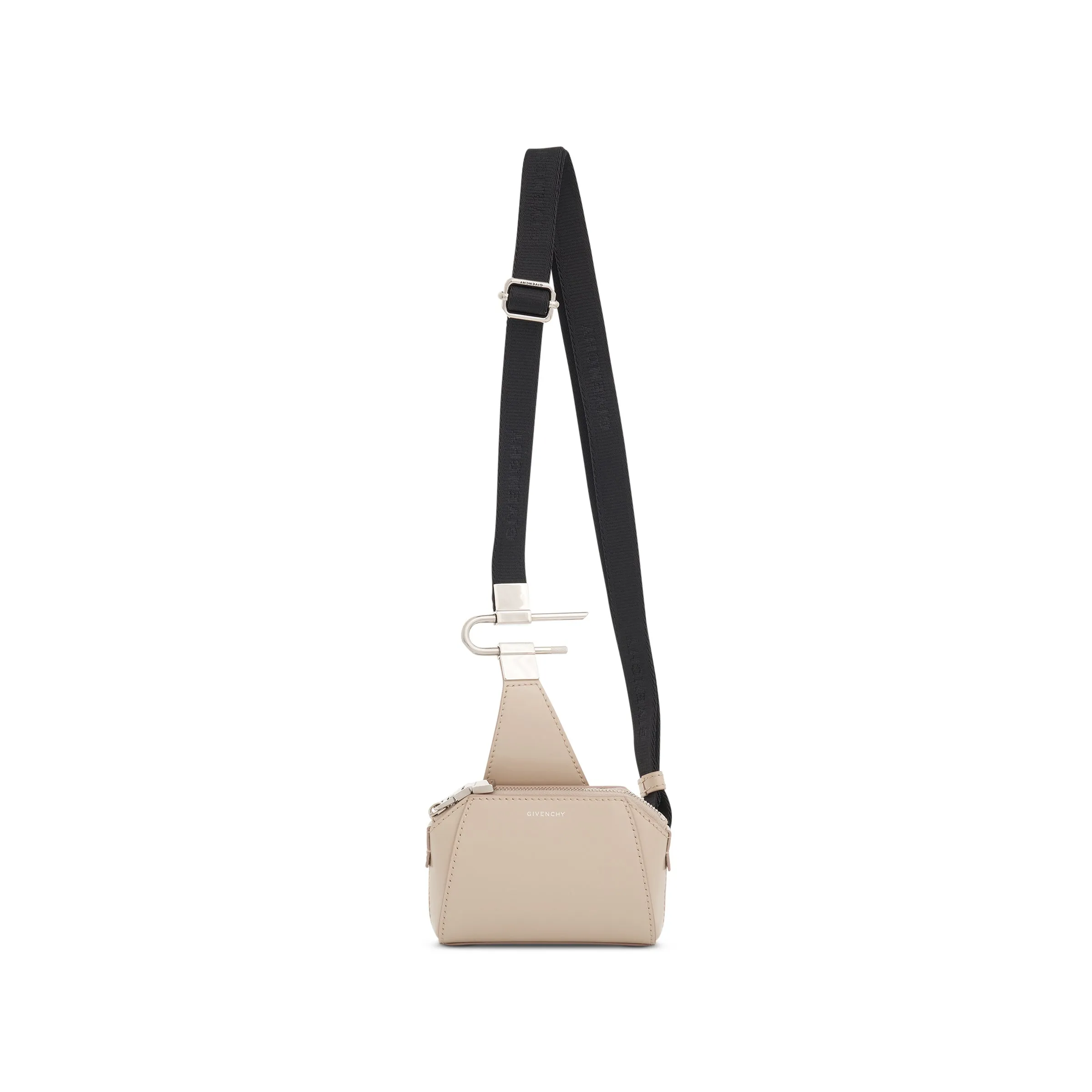 Mini Antigona U Crossbody in Natural Beige sold by MARAIS