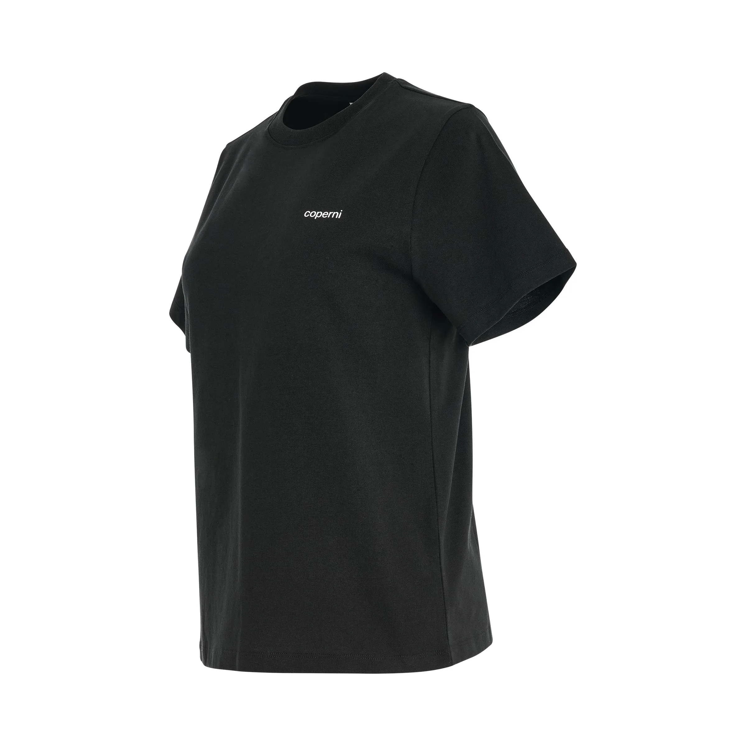 Logo Boxy T-Shirt in Black sold by MARAIS product image thumbnail 2