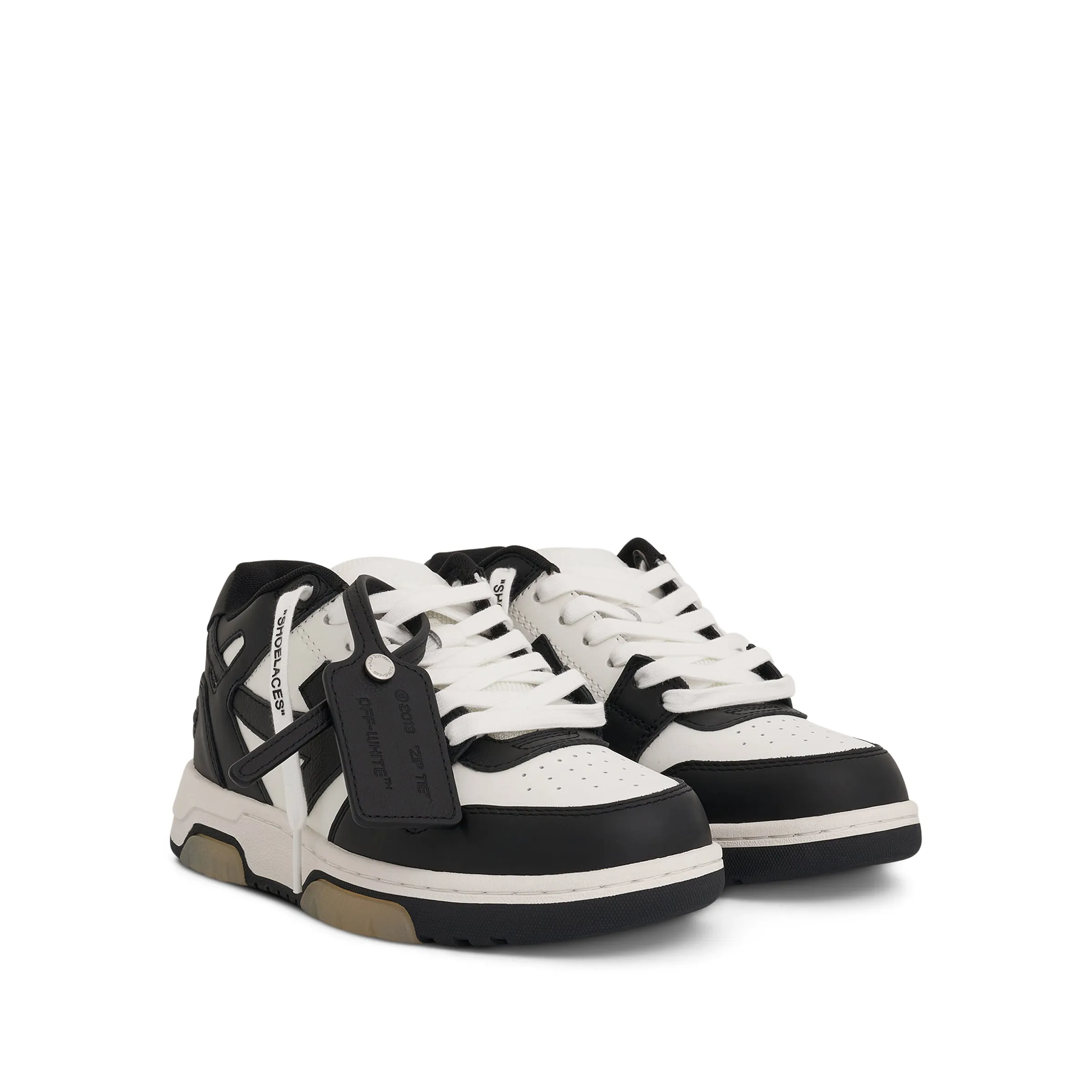 Out Of Office Leather Sneaker in Black/White sold by MARAIS product image thumbnail 2