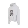 New Teddy Back Logo Hoodie in Grey sold by MARAIS