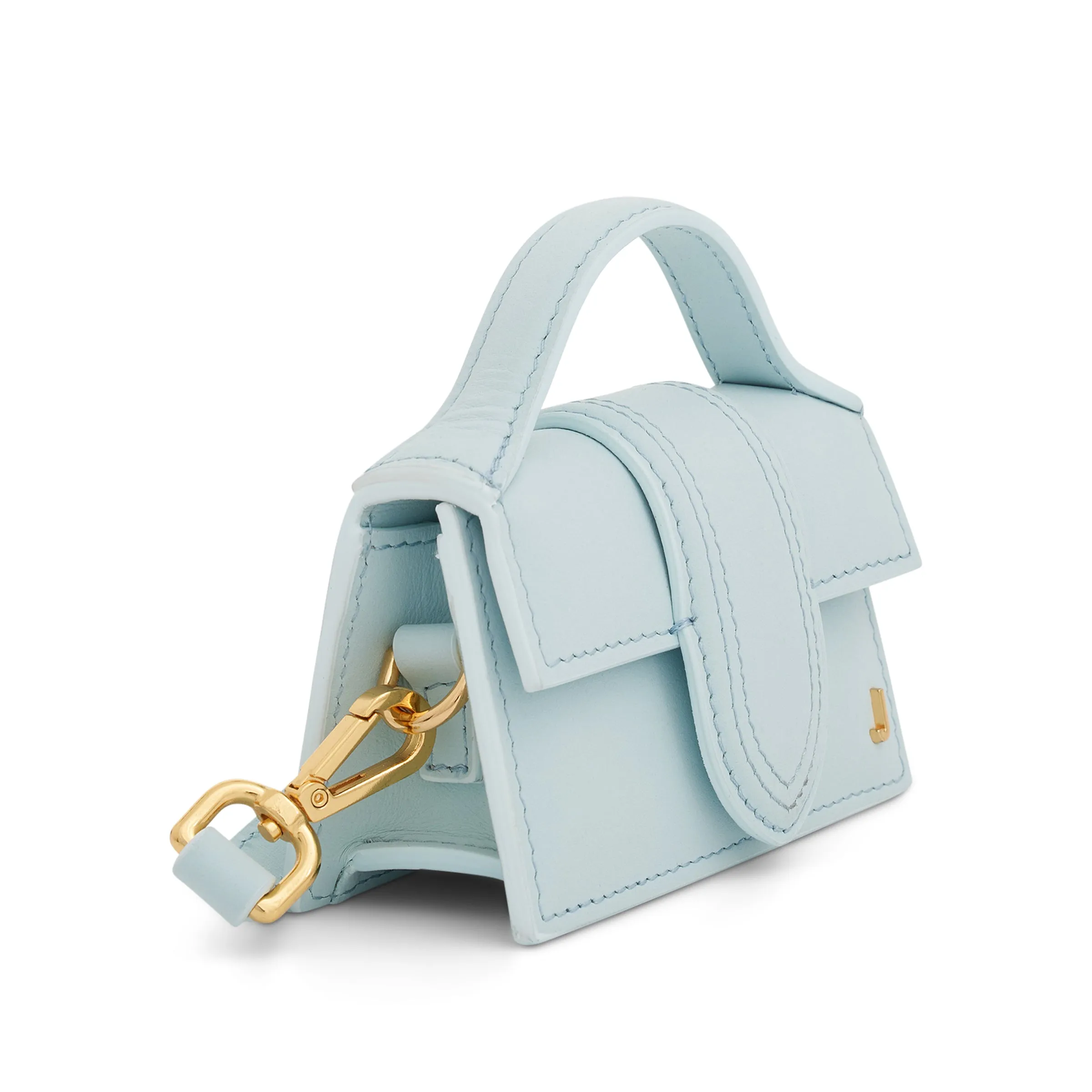 Le Petit Bambino Leather Bag in Pale Blue sold by MARAIS product image thumbnail 2