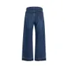 Raw Hem Denim Pants in Blue sold by MARAIS