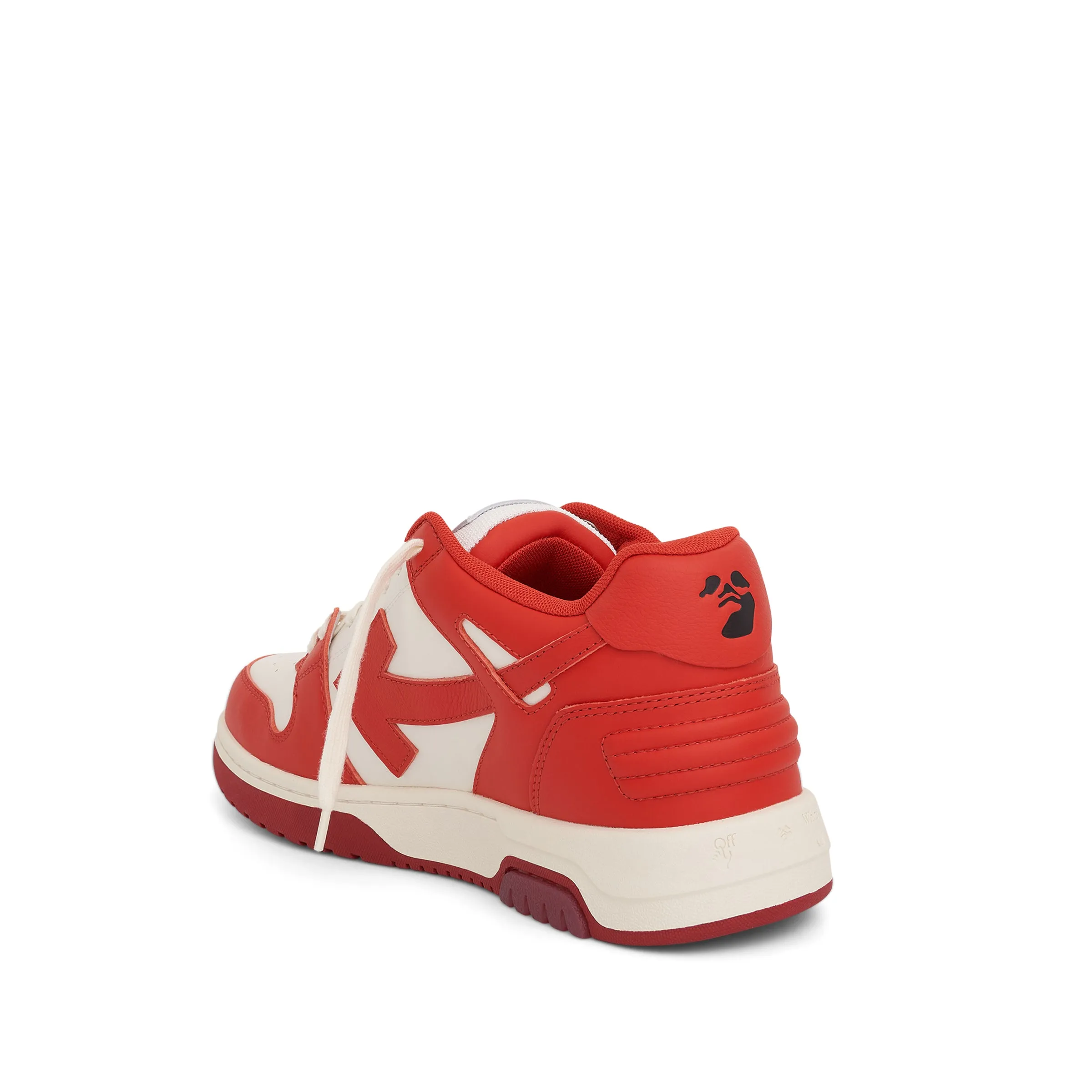 Out Of Office Leather Sneaker in White/Barolo sold by MARAIS product image thumbnail 4