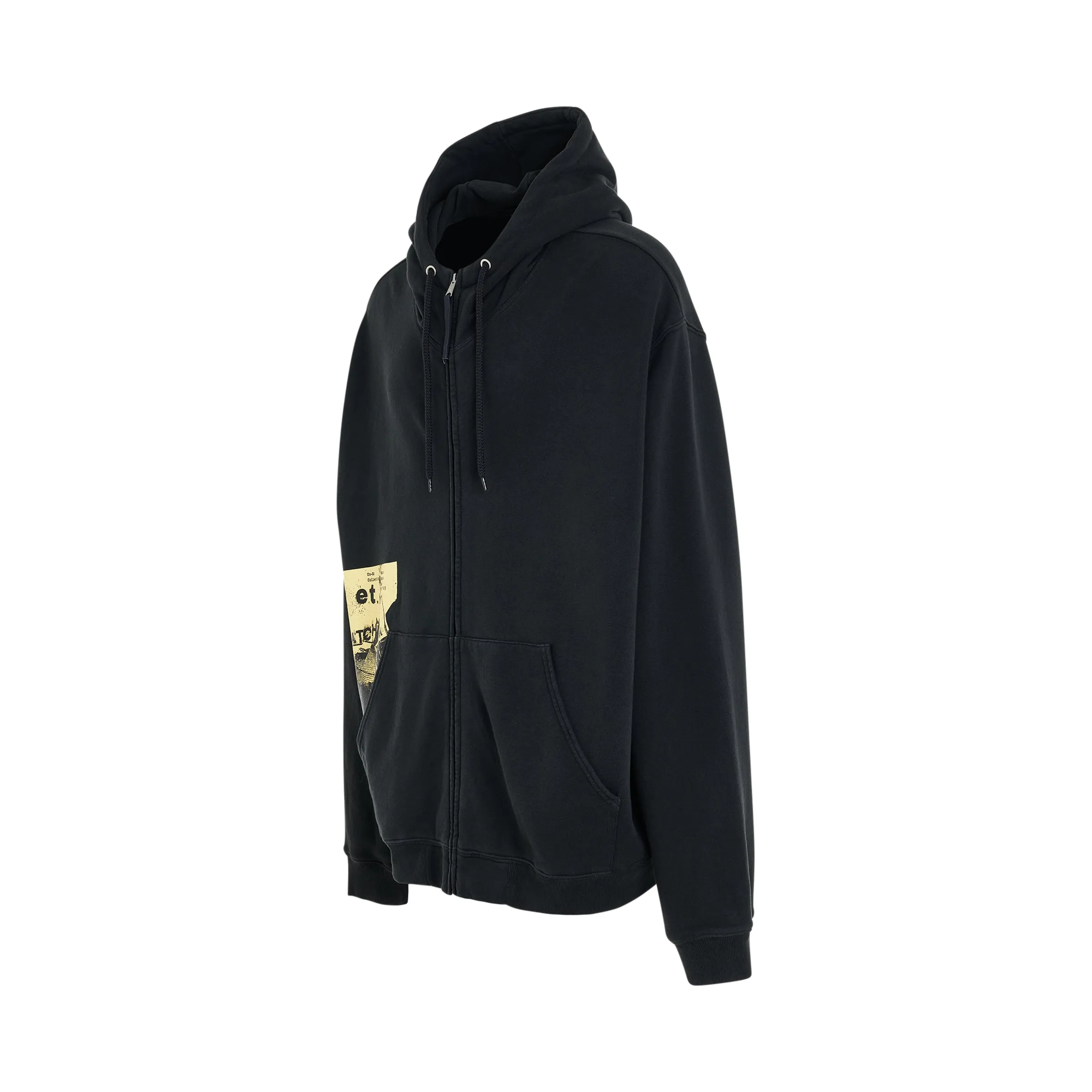Invitation Ticket Zip Hoodie in Anthracite sold by MARAIS product image thumbnail 2
